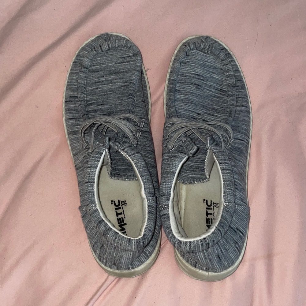 Kinetic Charcoal Slip-On Shoes